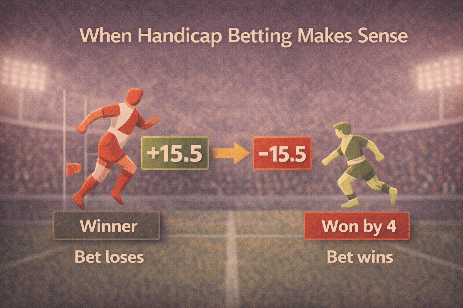 when Handicap betting makes sense