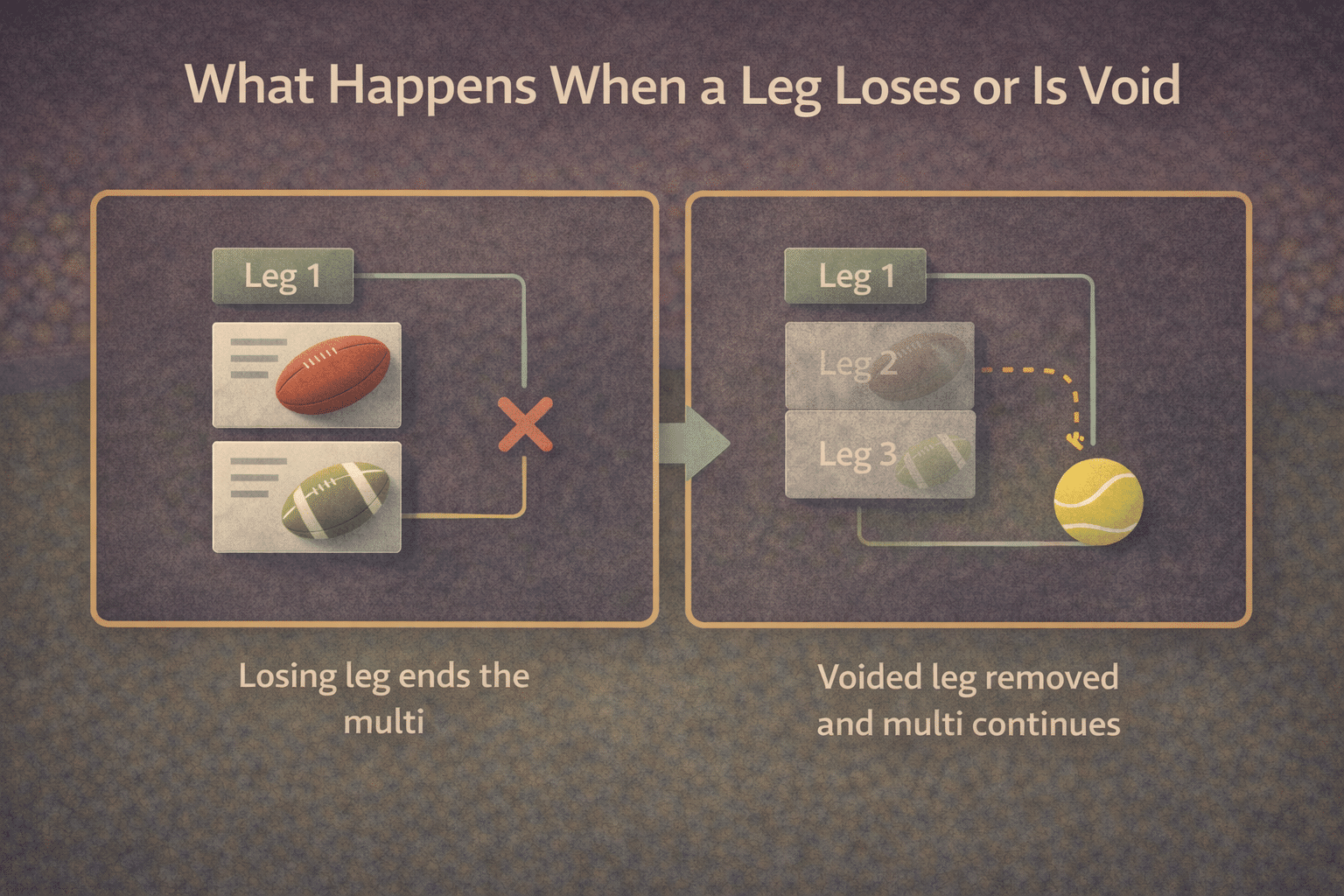 What happens void loses